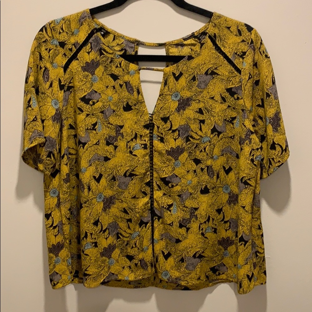 ASTR Floral Blouse